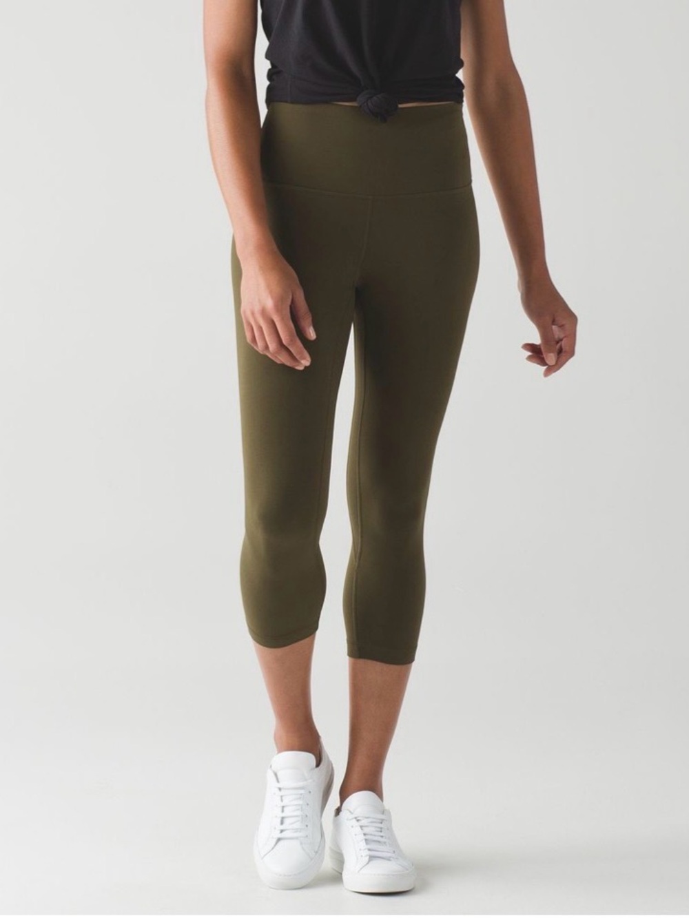 lululemon athletica military Green High-Rise 23" align Leggings